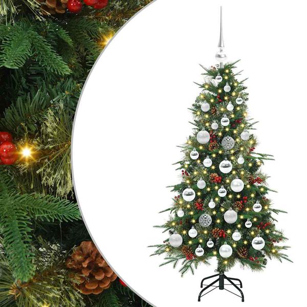 vidaXL Sapin de No&euml;l Artificiel &agrave; Branches Articul&eacute;es Vert 120 cm