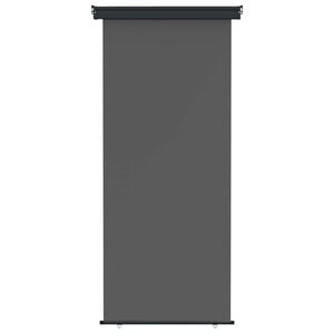 vidaXL Store lat&eacute;ral de balcon 100% polyester fer acier