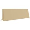 vidaXL Coussin de dos SOEST 100 % polyester Beige 120 x 20 x 40 cm