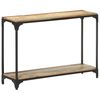 vidaXL Table console 110x30x75 cm Bois solide de récupération