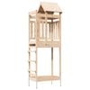 vidaXL Tour de jeu Marron 52,5 x 85 x 238 cm Pin massif
