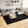 vidaXL Tapis OVIEDO &agrave; poils courts noir 200x280 cm