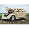 JAMARA Voiture t&eacute;l&eacute;command&eacute; Die-cast VW Beetle 40 MHz 1:18 Blanc cr&egrave;me