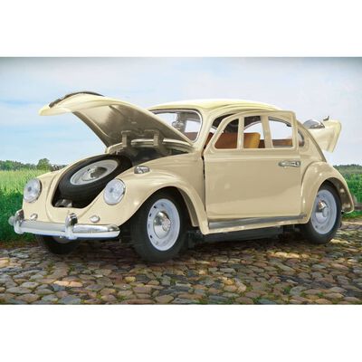 JAMARA Voiture télécommandé Die-cast VW Beetle 40 MHz 1:18 Blanc crème