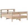 vidaXL Cadre de lit sans matelas 150x200 cm bois de pin massif