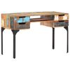 vidaXL Bureau 118x48x75 cm Bois de récupération massif