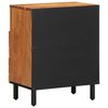 vidaXL Cabinet de chevet Marron 50 x 33 x 62 cm Bois d'acacia massif