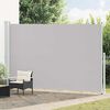 vidaXL Auvent lat&eacute;ral r&eacute;tractable de patio 220x500 cm Gris