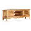 vidaXL Meuble TV 120 x 30 x 42 cm Bois massif de manguier