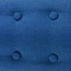 vidaXL Fauteuil bleu tissu
