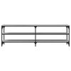 vidaXL Meuble TV sonoma gris 160x30x50 cm bois d'ingénierie