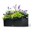 LECHUZA Jardini&egrave;re BALCONERA Cottage 80 ALL-IN-ONE Granit