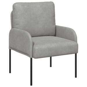 vidaXL Canap&eacute;s avec coussin 55cm Gris clair Contreplaqu&eacute;