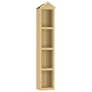 vidaXL Abri &agrave; outils de jardin 40x33x222 cm Bois de pin impr&eacute;gn&eacute;