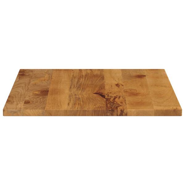 vidaXL Dessus de table 90x80x2,5 cm rectangulaire bois massif manguier