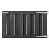 vidaXL Portillon WPC 100x60 cm Gris