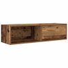vidaXL Meubles TV 2 pcs vieux bois 100x31x25,5 cm bois d'ingénierie