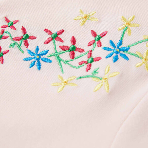 T-shirt pour enfants rose p&acirc;le 104