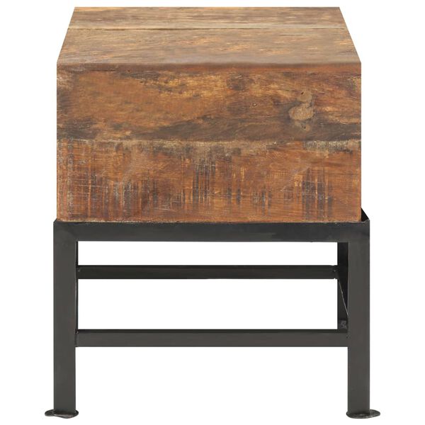 vidaXL Tabouret 35x35x40 cm Bois de récupération solide