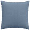 vidaXL Coussins de canapé 2 pcs Bleu 60 x 60 cm