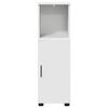 vidaXL Cabinet de salle de bain avec stockage Blanc 30 x 35 x 95 cm