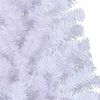vidaXL Sapin de Noël artificiel avec 300 LED Blanc 240 cm PVC et Acier