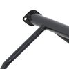 vidaXL Porte-selle mural noir fer