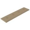 vidaXL T&ecirc;te de lit murale 12 pc Cappuccino Simili cuir