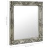vidaXL Miroir mural style baroque 50x60 cm Argent&eacute;