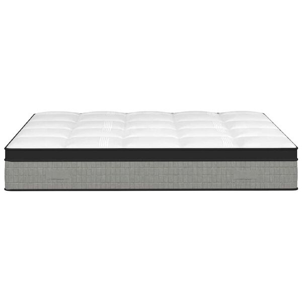 vidaXL Matelas &agrave; ressorts ensach&eacute;s moyen plus 200x200 cm
