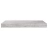 vidaXL &Eacute;tag&egrave;re murale flottante gris b&eacute;ton 50x23x3,8 cm MDF
