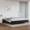 vidaXL Cadre de lit sans matelas noir 200x200 cm similicuir