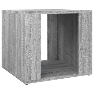 vidaXL Table de chevet Sonoma gris 41x40x36 cm Bois d'ing&eacute;nierie