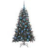 vidaXL Sapin de No&euml;l artificiel Vert 150 cm PVC, plastique et acier