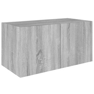 vidaXL Armoire murale Sonoma gris 80x39x40 cm Bois d'ing&eacute;nierie