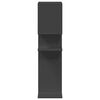 vidaXL Étagère séparatrice de pièce noir 92x29x112 cm