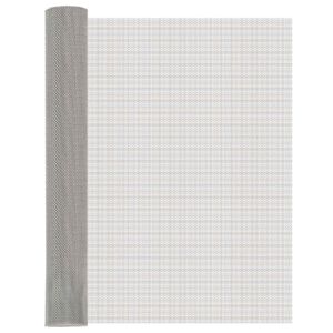 vidaXL &Eacute;cran en maille 80 x 200 cm 8 Mesh Acier Inoxydable 201 Argent&eacute;