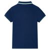 Polo pour enfants bleu marine 128