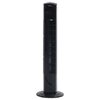 vidaXL Ventilateur tour Φ24x80 cm Noir