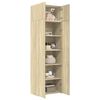 vidaXL Armoire de rangement ch&ecirc;ne sonoma 70x42,5x225 cm