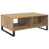 vidaXL Table basse Ch&ecirc;ne artisanal 90 x 60 x 35 cm Bois d'ing&eacute;nierie