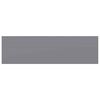 vidaXL &Eacute;tag&egrave;res murales flottantes 4 pcs gris 80x23,5x3,8 cm MDF