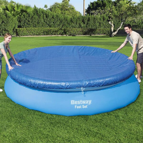 Bestway Couverture de piscine Flowclear Fast Set 366 cm