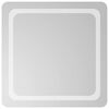 vidaXL Miroir de salle de bain &agrave; LED 60x60 cm
