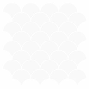 vidaXL Carreau &eacute;cailles de poisson 10 pcs Blanc 30 x 30 cm