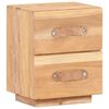 vidaXL Table de chevet 40 x 30 x 50 cm Bois de r&eacute;cup&eacute;ration massif