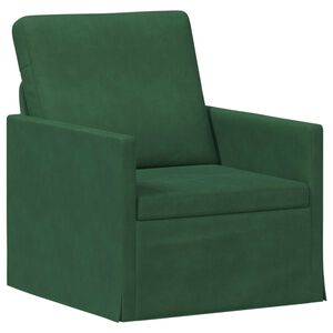 vidaXL Canap&eacute; simple Vert Jungle 70 x 81 x 82 cm