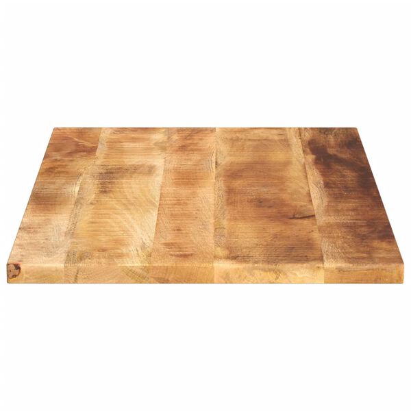 vidaXL Dessus de table rectangulaire bois massif de manguier brut