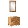 vidaXL Ensemble de Meubles de Salle de Bain Montage mural 2 pcs
