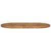 vidaXL Dessus de table 90x40x3,8 cm ovale bois massif de manguier